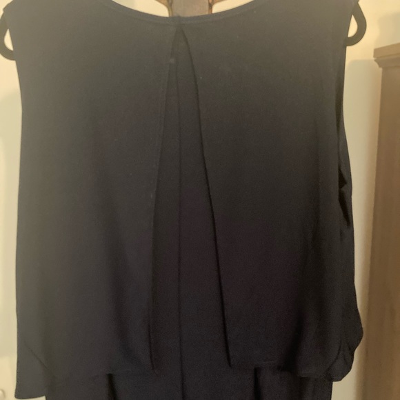 Sleeveless Navy Dress by DKR - Picture 5 of 7